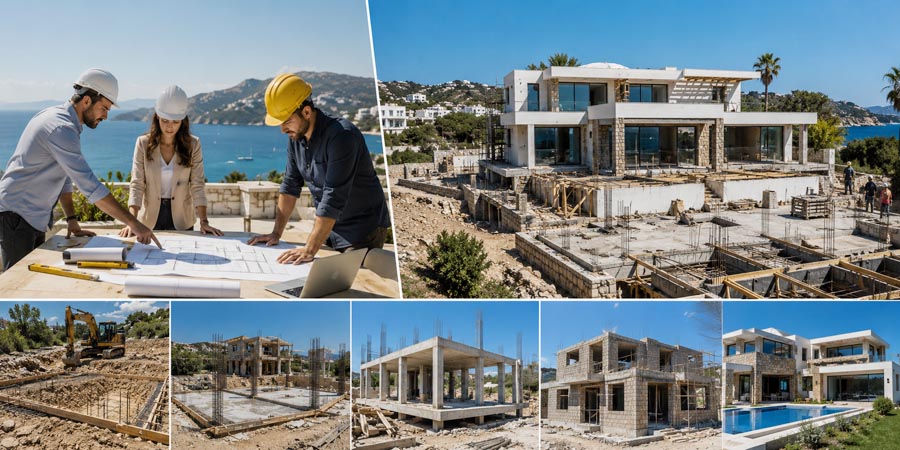Bodrum’da Müteahhitlik Hizmetleri ve İnşaat Süreçleri