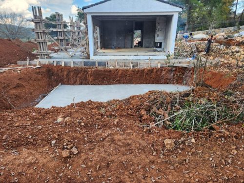 Betonarme Villa ve Müştemilat İnşaatı (33)