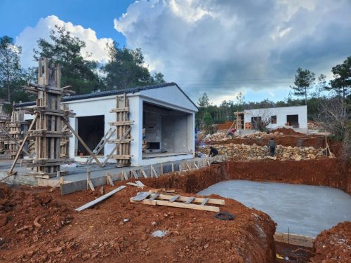 Betonarme Villa ve Müştemilat İnşaatı (34)